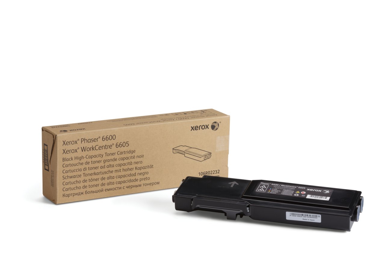 XEROX Toner schwarz HC PH6600/WC6605