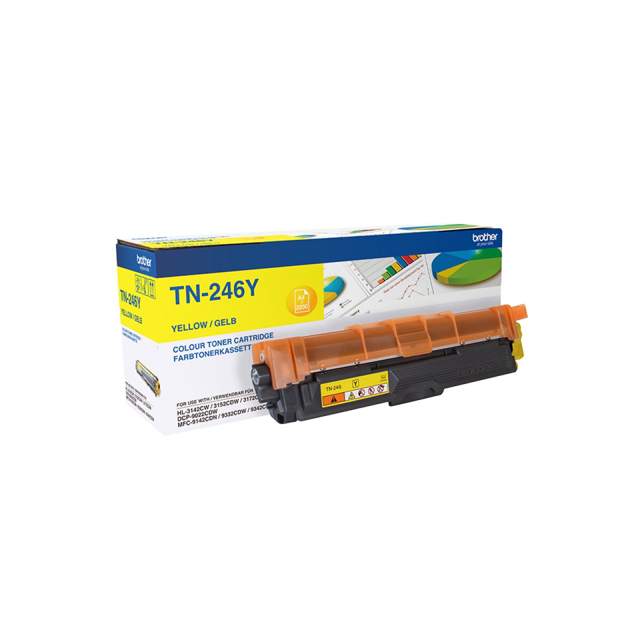 BROTHER Toner gelb f.HL-3152/3172