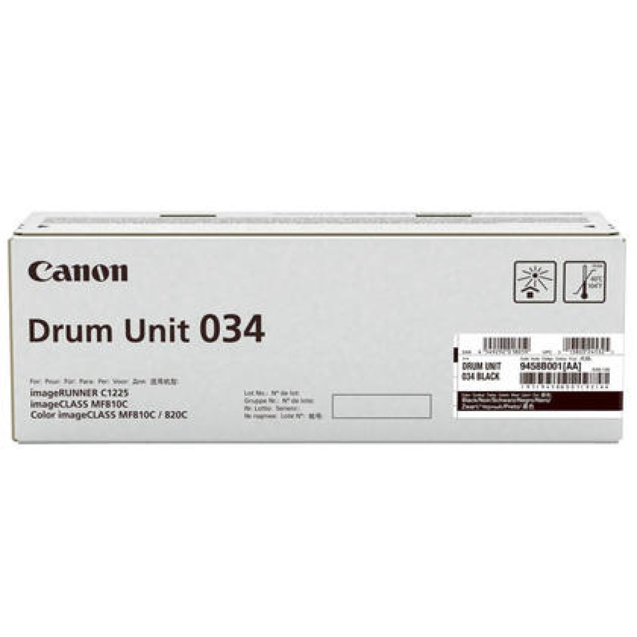 CANON Trommel Kit schwarz 034