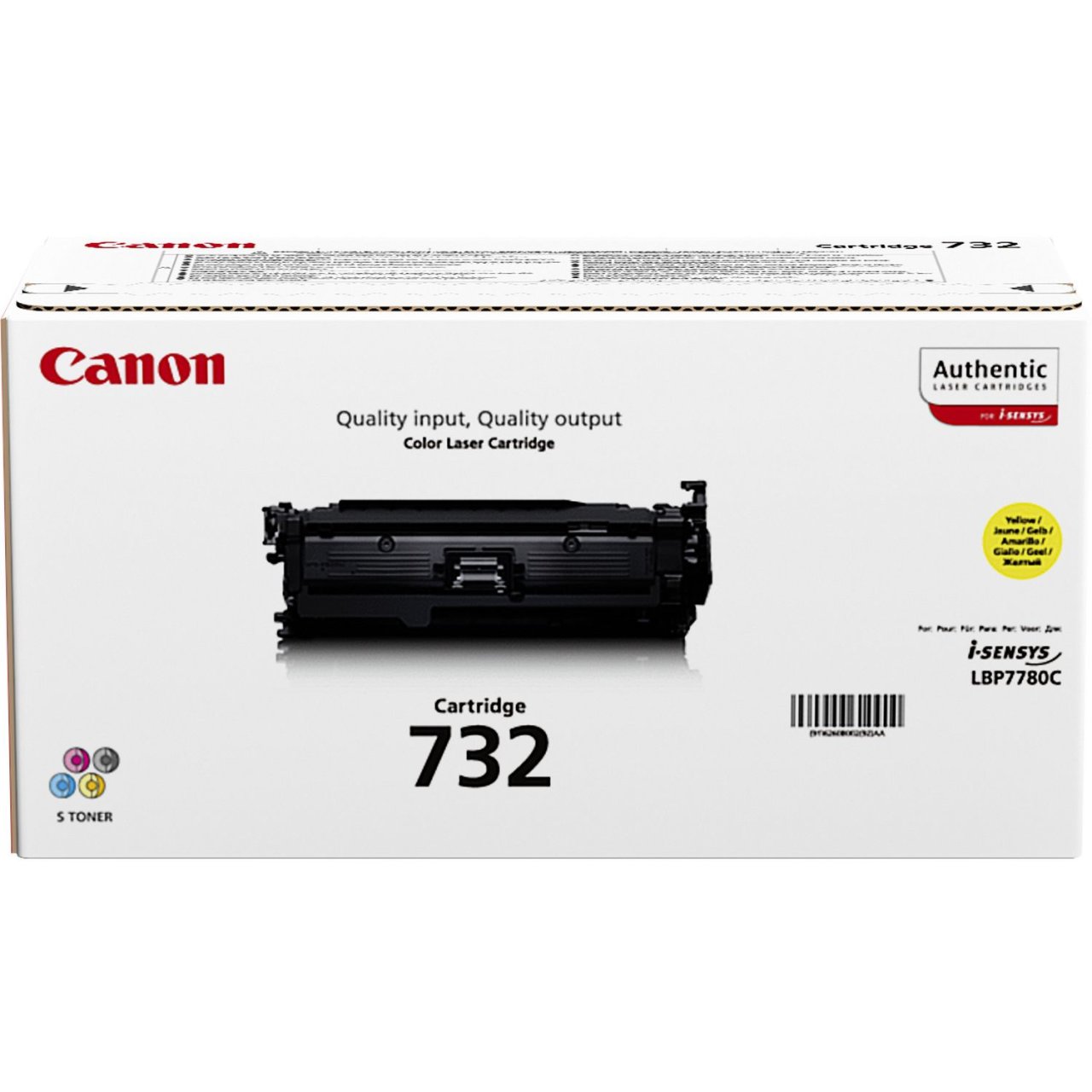 CANON Toner gelb Cartridge 732