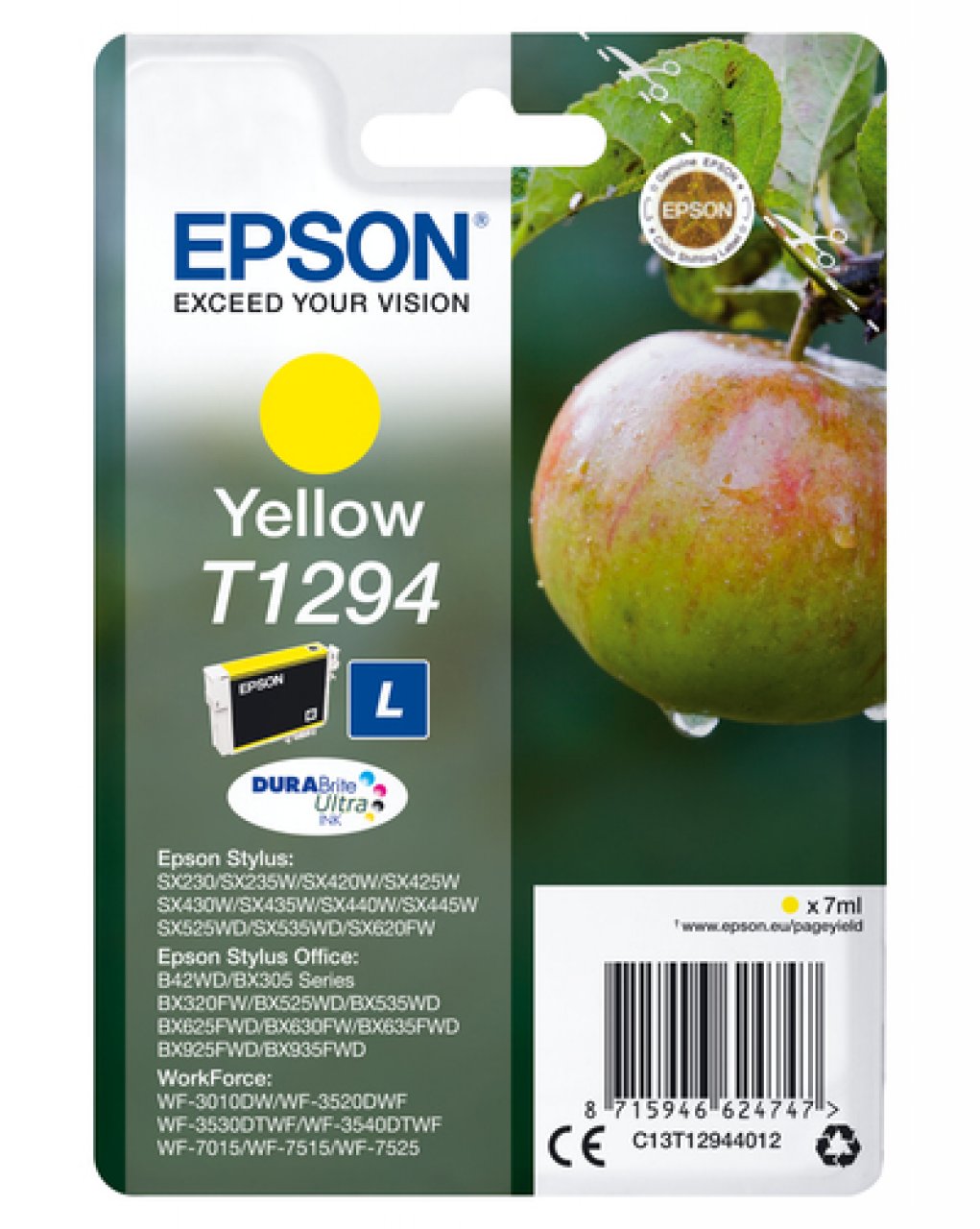 EPSON Tinte gelb 7.0ml