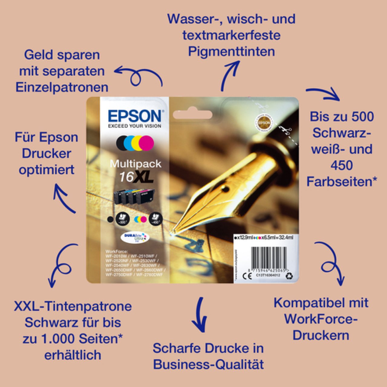 EPSON Tinte gelb 6.5ml