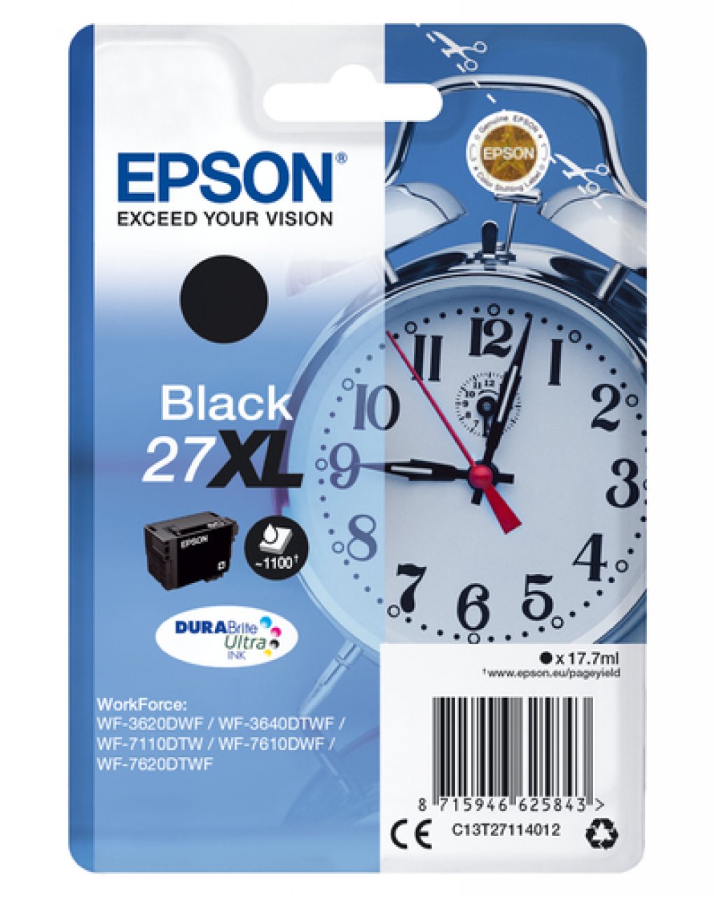 EPSON Tinte schwarz 17.7ml