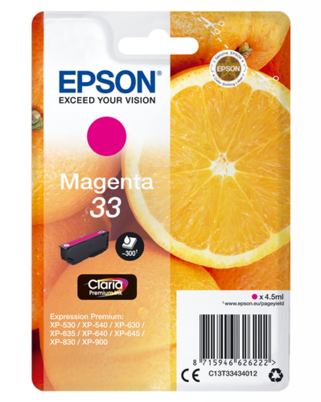 EPSON Tinte magenta 4.5ml