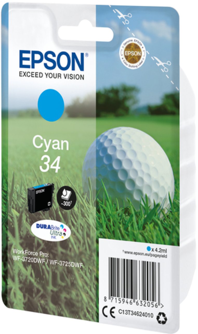 EPSON Tinte cyan 4.2ml