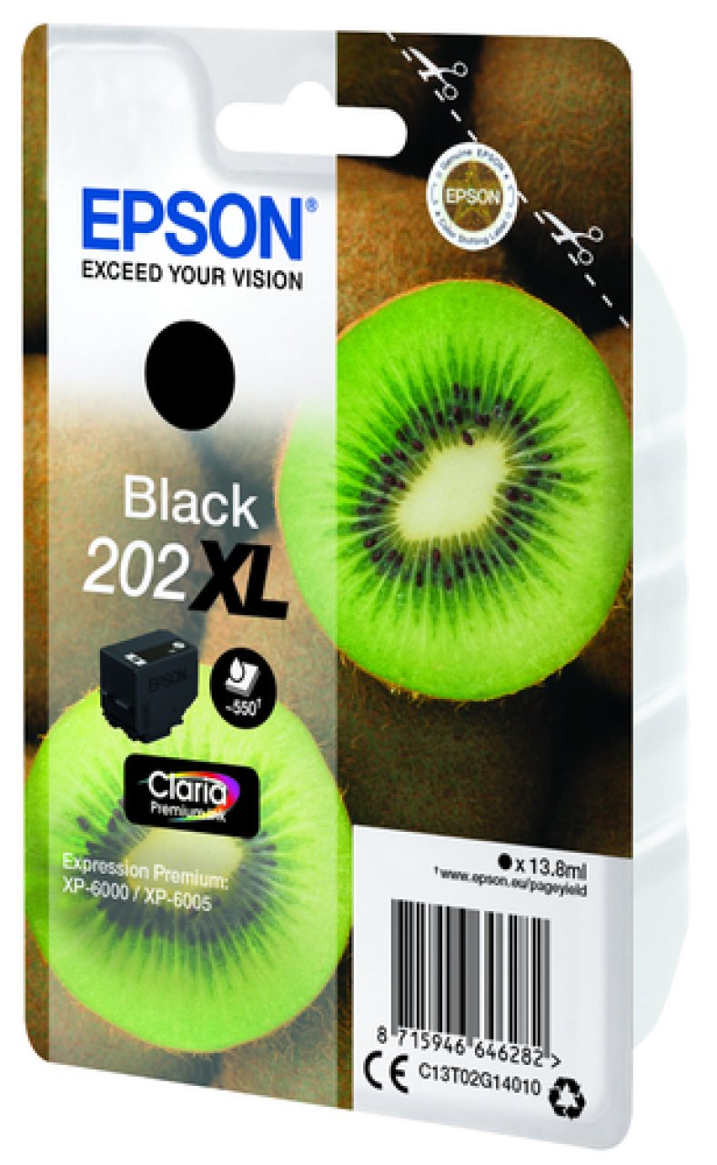 EPSON Tinte schwarz 13.8ml