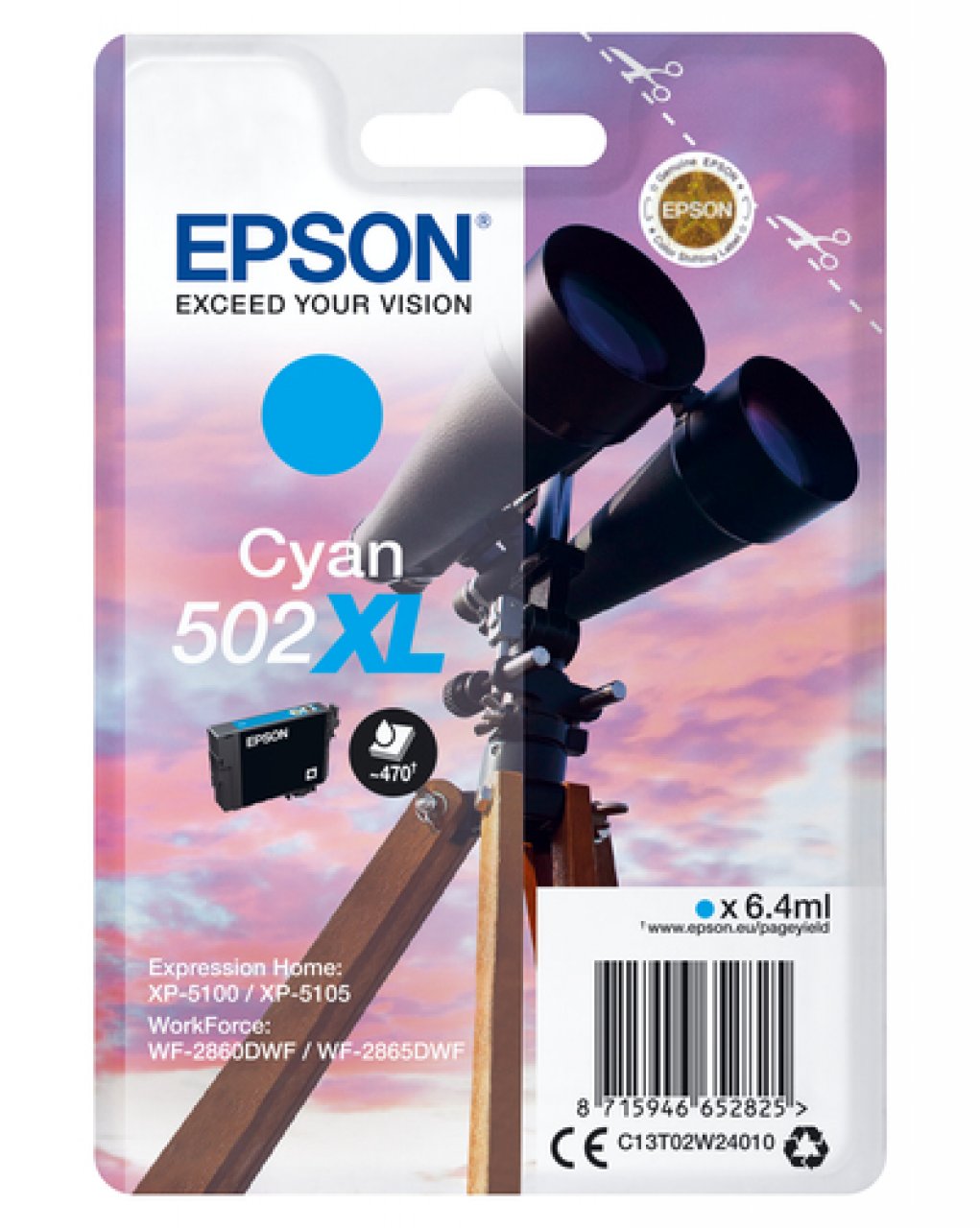 EPSON Tinte cyan 6.4ml