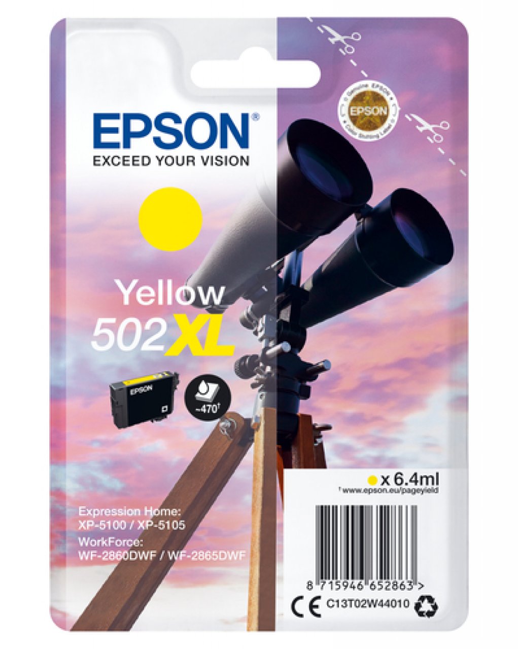 EPSON Tinte gelb 6.4ml