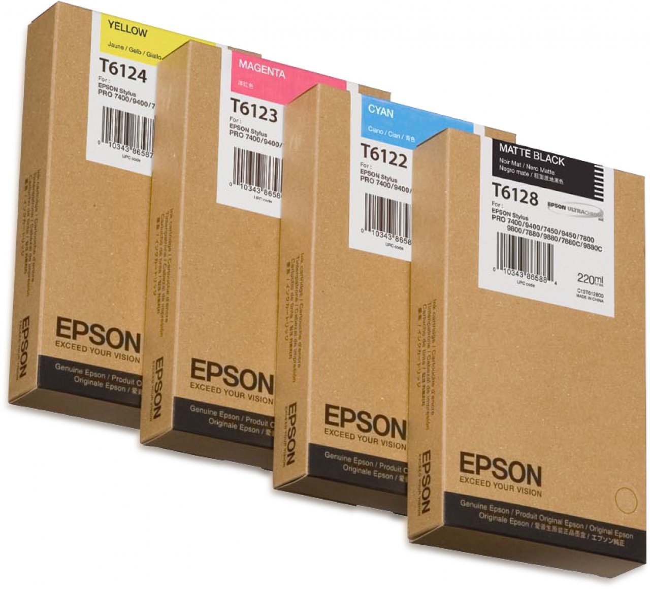 EPSON Tinte cyan 220ml