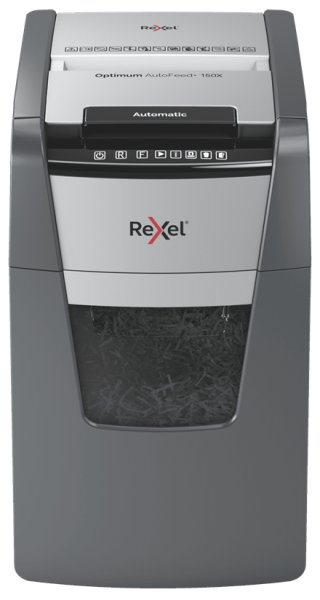 REXEL Aktenvernichter P-4, 150 Blatt Optimum AutoFeed+ 150X