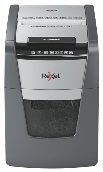 REXEL Aktenvernichter P-5, 100 Blatt Optimum AutoFeed+ 100M