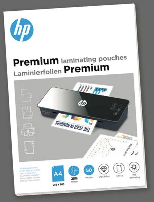 HP Laminierfolie A4 250mic 50er Premium
