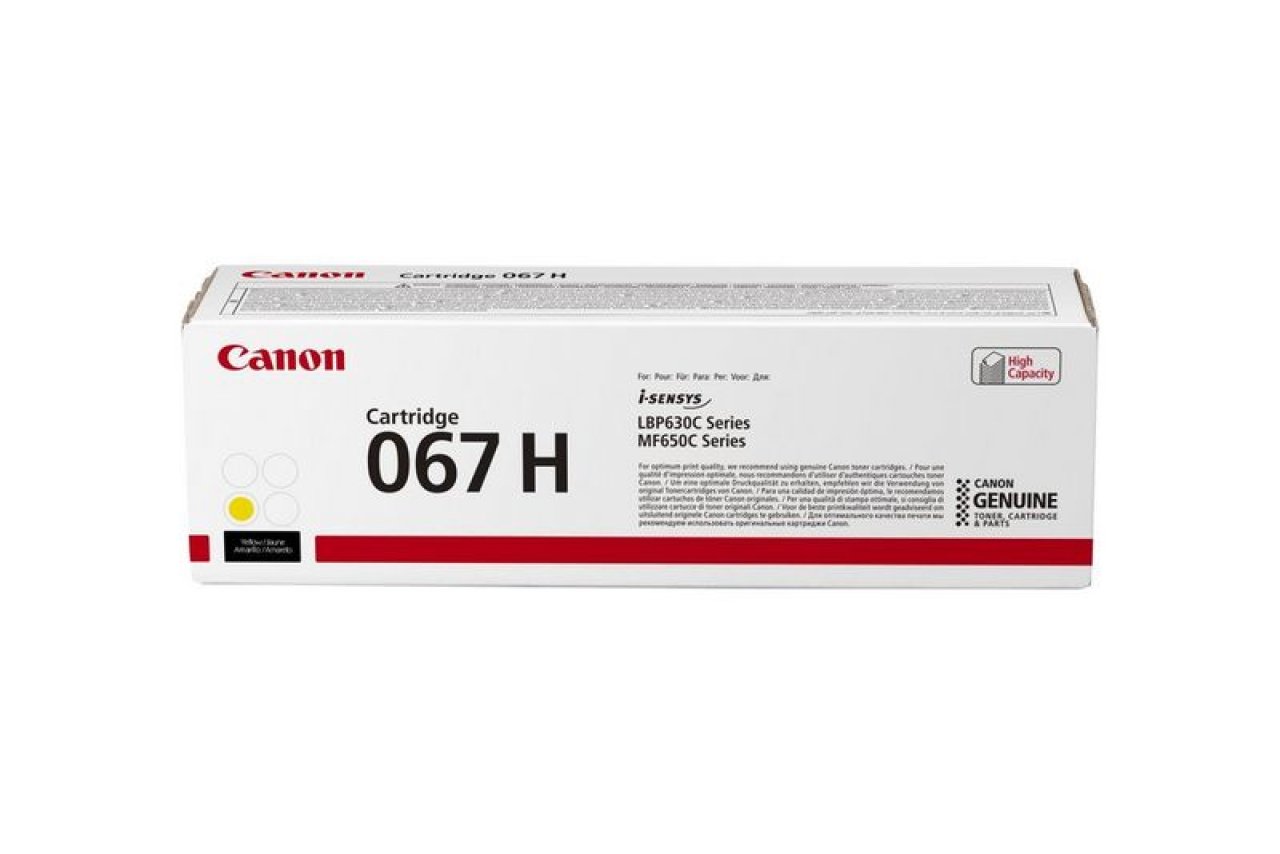 CANON Toner gelb Cartridge 067H 2.350 Seiten