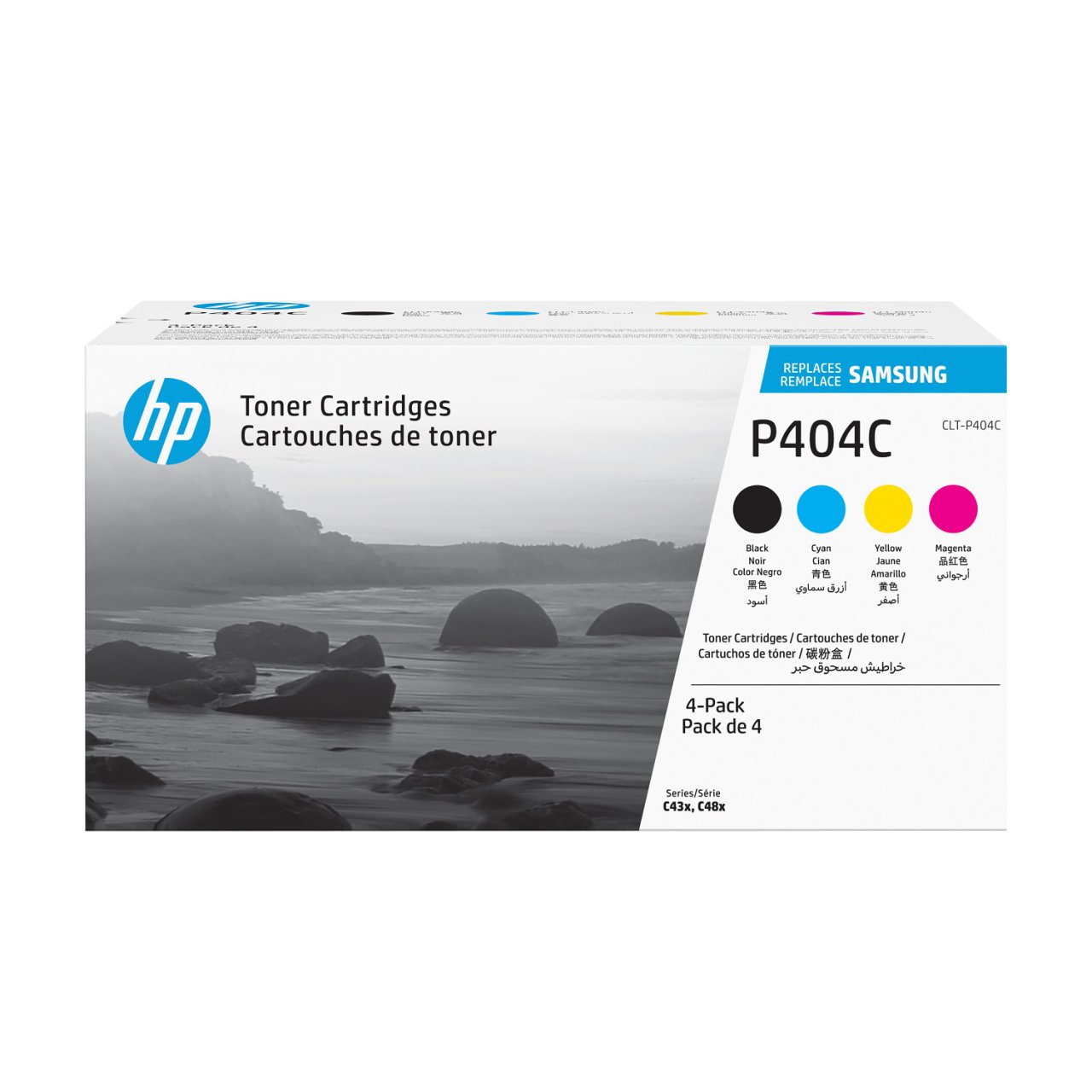 HP Toner Rainbowkit C430/C480 für Samsung CLT-P404C