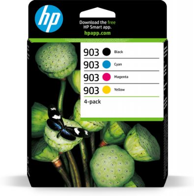 HP Tinte Multipack No.903 bk ca. 300 S., c/m/y je ca. 315 S.