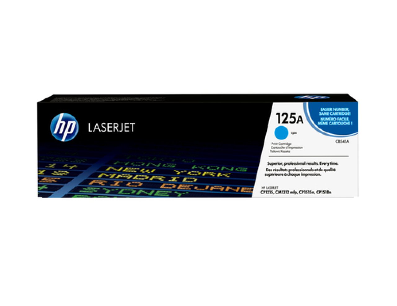 HP Toner cyan 1.400 S. No.125A ca. 1.400 S., CLJ CP1215/1515/-18