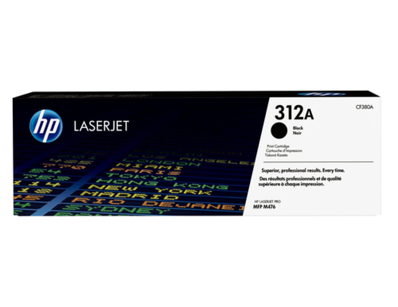 HP Toner schwarz 2.400 S. No.312A ca. 2.400 Seiten, f. M476