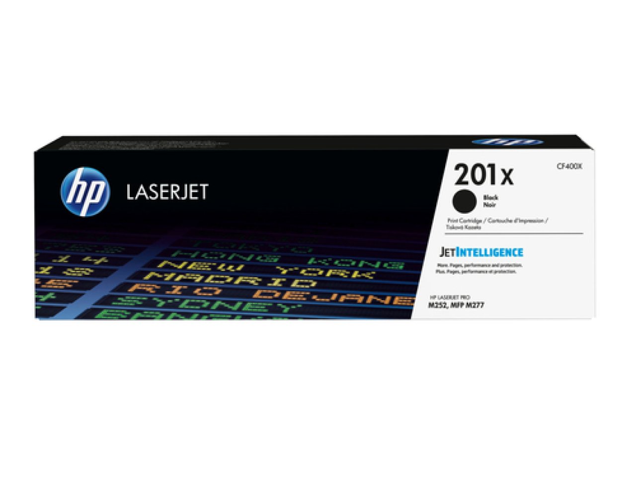 HP Toner schwarz 2.800 S. No.201X ca. 2.800 Seiten, f. M277/274/252