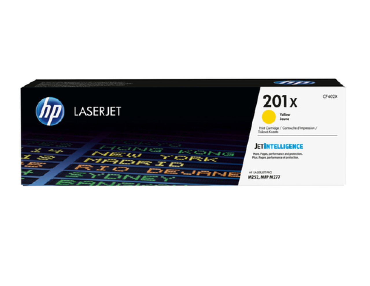 HP Toner gelb 2.300 S. No.201X ca. 2.300 Seiten, f. M277/274/252