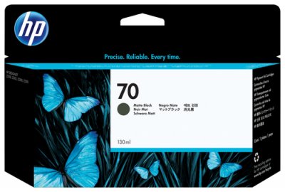 HP Tinte mattschwarz 130ml No.70