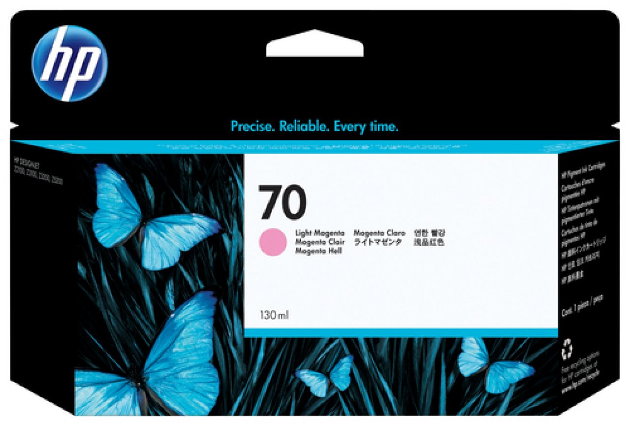HP Tinte lightmagenta 130ml No.70