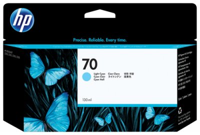 HP Tinte lightcyan 130ml No.70