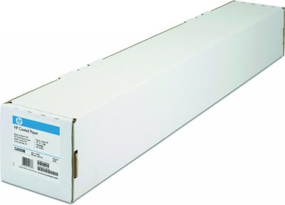 HP Papier, gestrich. 98g/m²,Rolle A0 Rollenpapier 45m HP