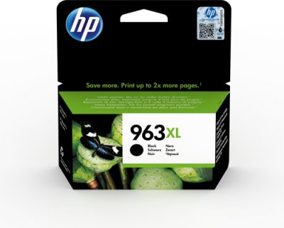 HP Tinte schwarz 2.000 S. No.963XL ca. 2.000 Seiten, 47,86 ml