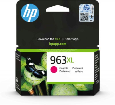 HP Tinte magenta 1.600 S. No.963XL ca. 1.600 Seiten, 23,25 ml