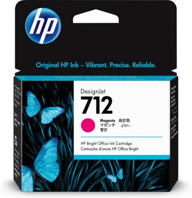 HP Tinte Magenta 29ml No.712 DesignJet Ink Cartridge