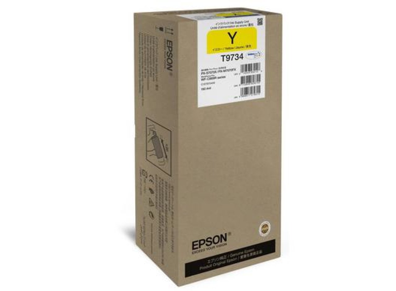 EPSON Tinte gelb 192.4ml WF Pro C869R, ''XL''