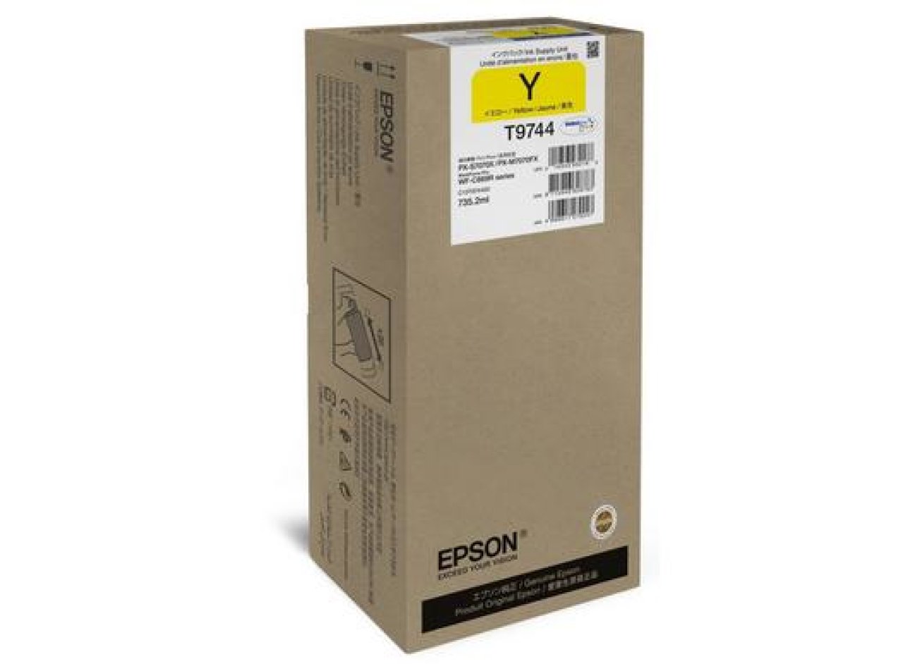 EPSON Tinte gelb 735.2ml WF Pro C869R, ''XXL''