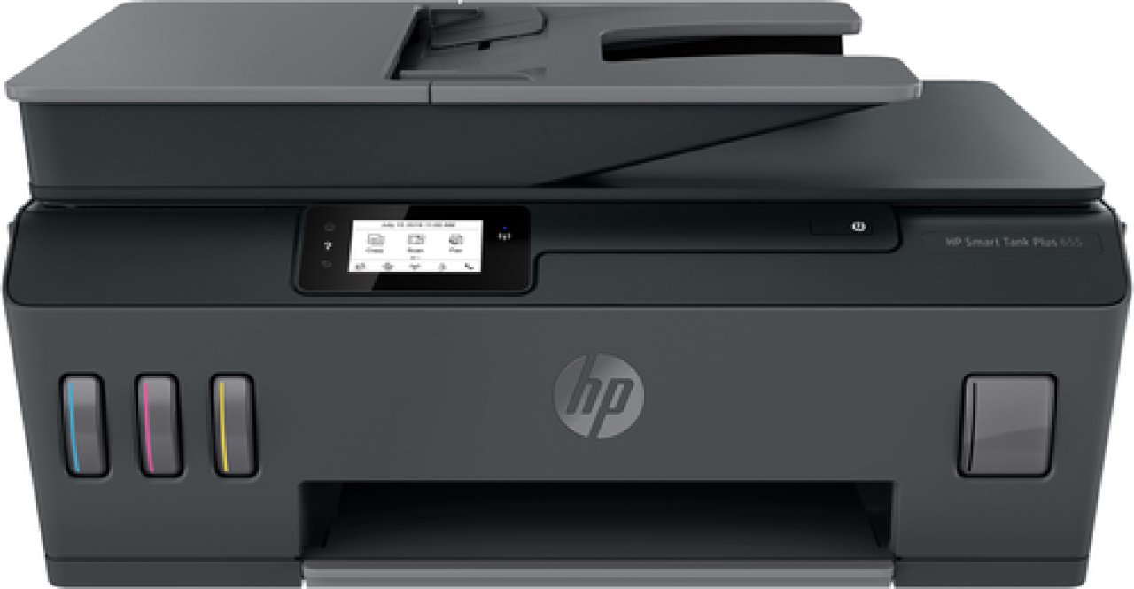 HP Smart Tank Plus 655 Wireless AiO A4, 11S.SW, 5S.Col, MF, ADF, Fax, Bl