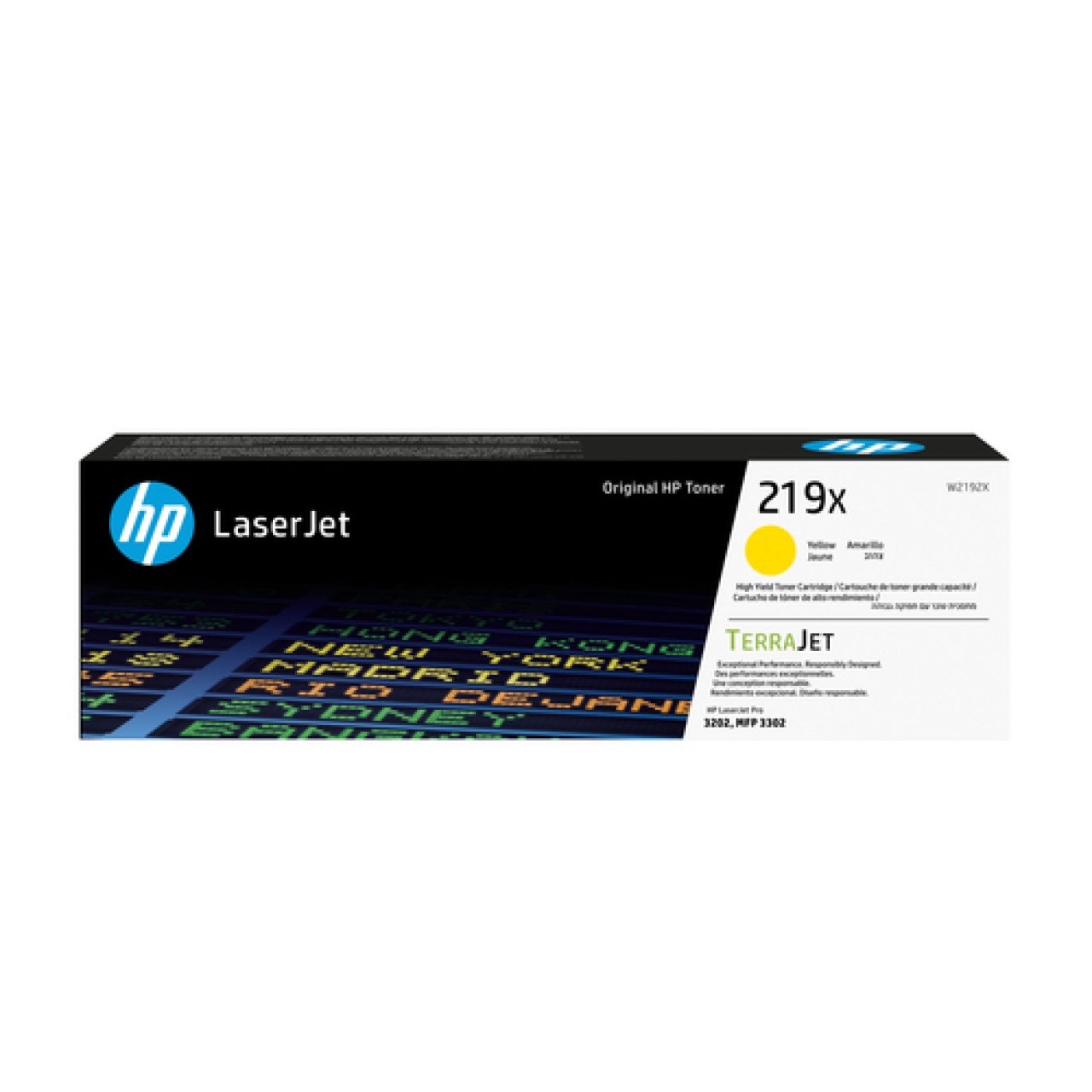 HP Toner gelb 2.500 S. No.219X ca. 2.500 Seiten, LJ 3202/3302