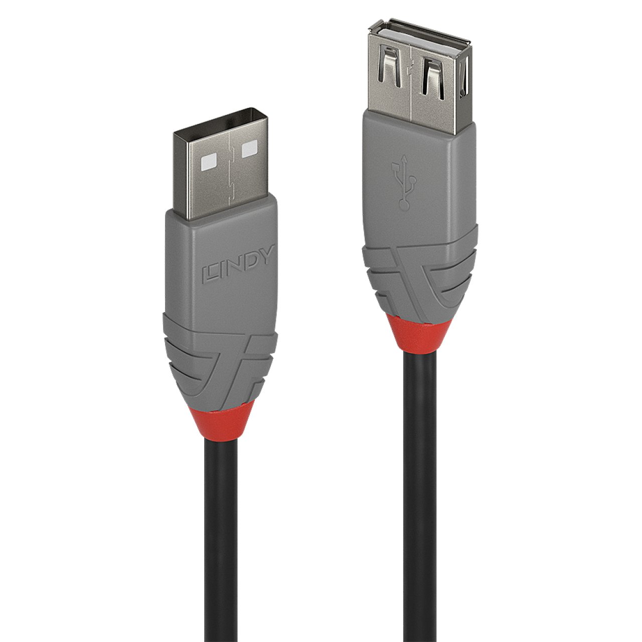 Kabel USB 2.0 Typ A S/B 1m schwarz