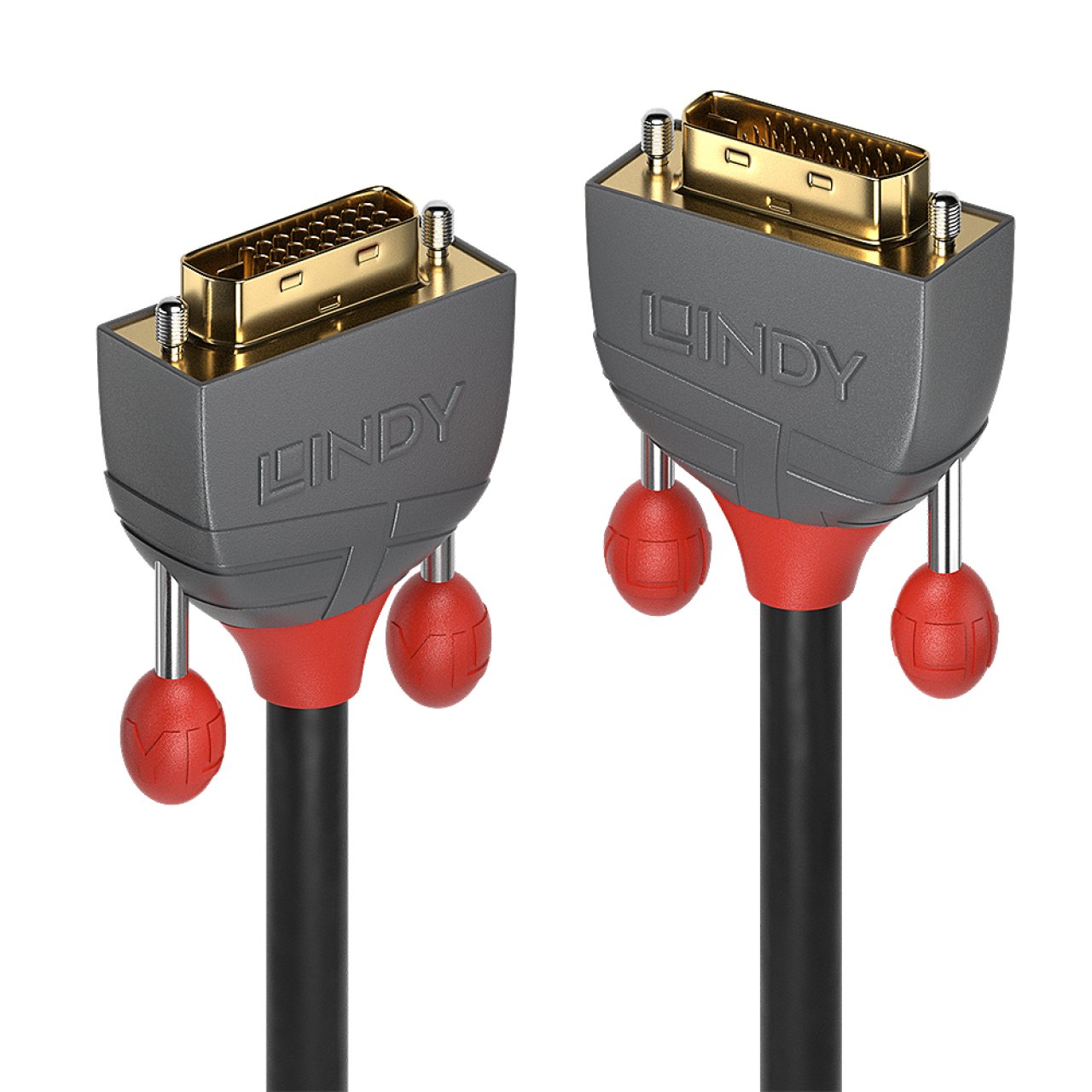 LINDY Kabel DVI-D Dual DVI->DVI S/S 7.5m/2560x1600/60Hz/vergoldet
