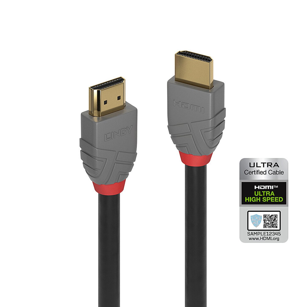 LINDY Kabel HDMI 2.1 HDMI->HDMI S/S 2m/schwarz/10240x4320