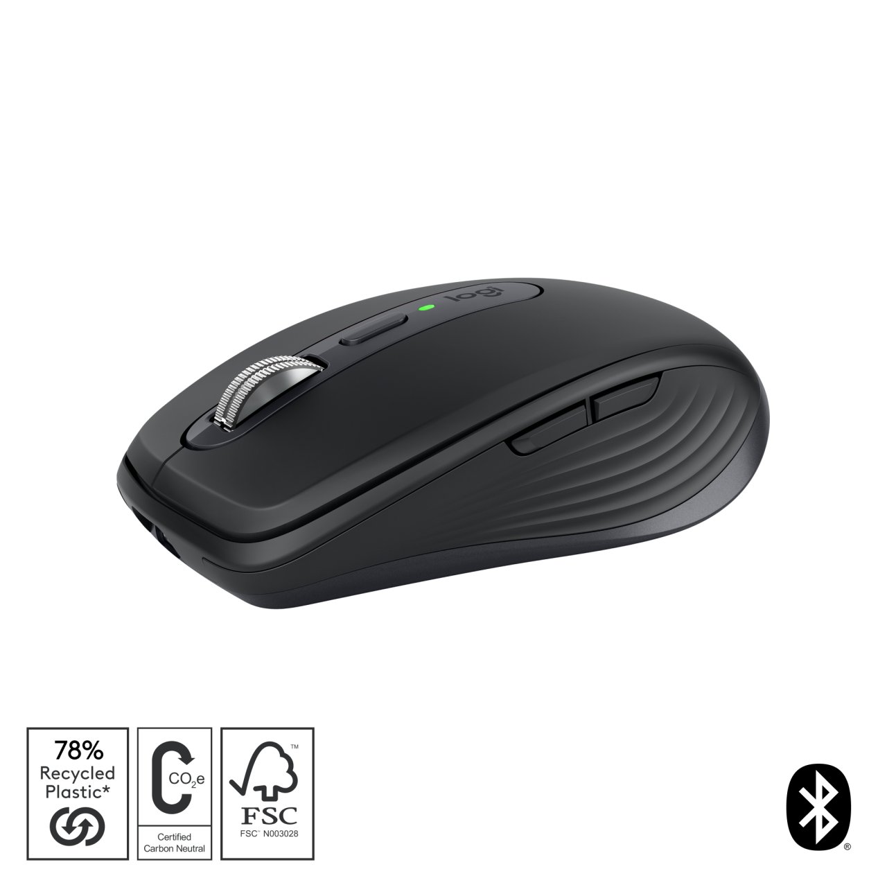LOGITECH MX Anywhere 3S wirel.Mouse graphit,USB,Bluetooth 8000dpi