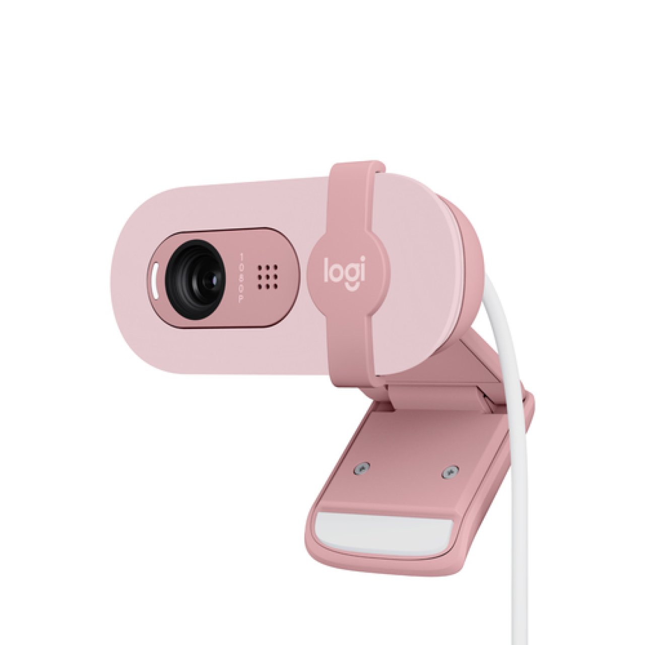 LOGITECH FULL HD Webcam BRIO 100 1920x1080,Audio,USB,rosa