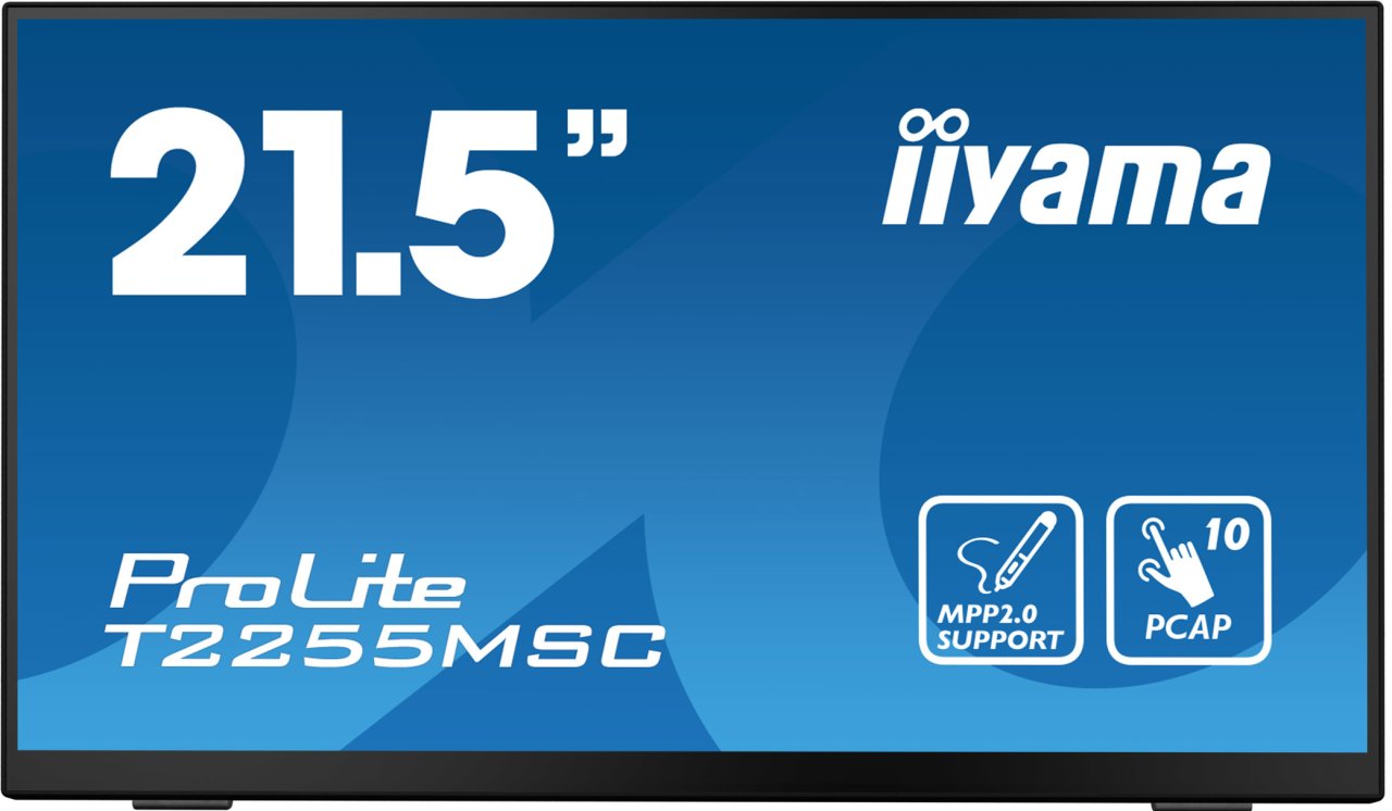 IIYAMA TFT T2255MSC 54.5cm IPS TOUCH 21.5''/1920x1080/HDMI/DP/2xUSB