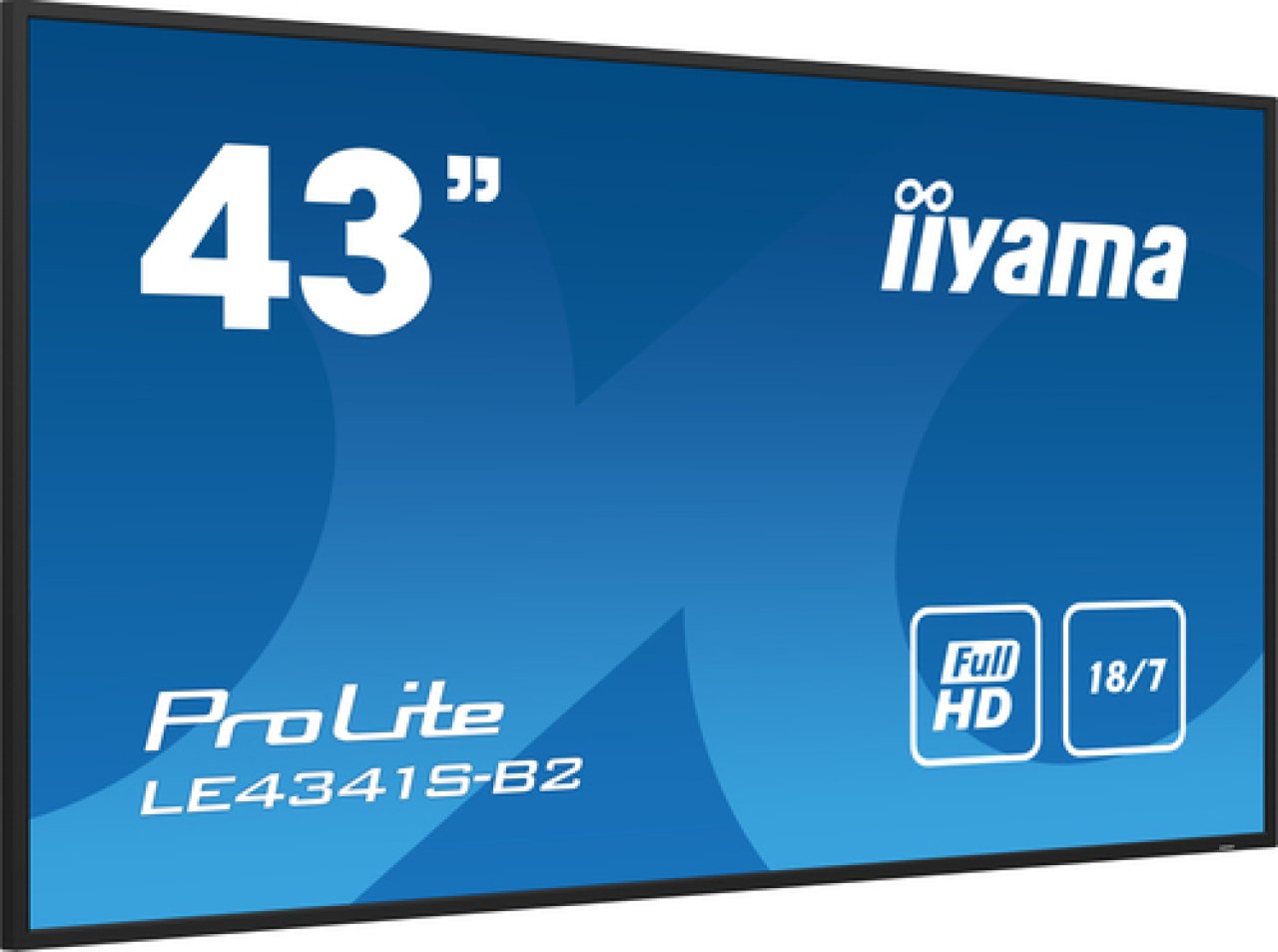 IIYAMA DS LE4341S 108cm IPS 18/7 42.5''/1920x1080/VGA/HDMI/schwarz