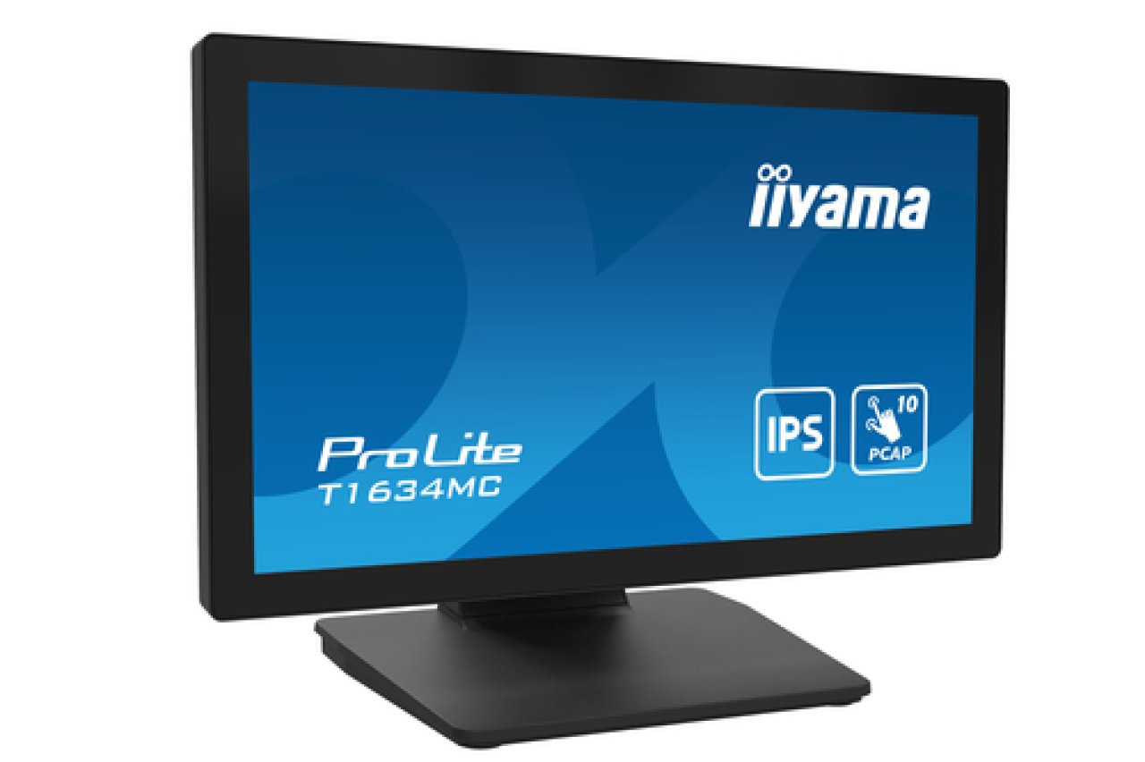 IIYAMA TFT T1634MC 39.5cm TOUCH 15.6''/1920x1080/VGA/HDMI/DP/10-Punkt