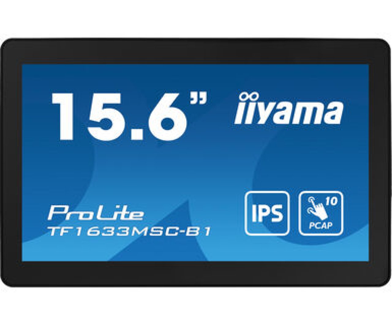 IIYAMA TFT TF1633MSC 39.5cm IPS 15.6''/1920x1080/DP/HDMI/USB/TOUCH