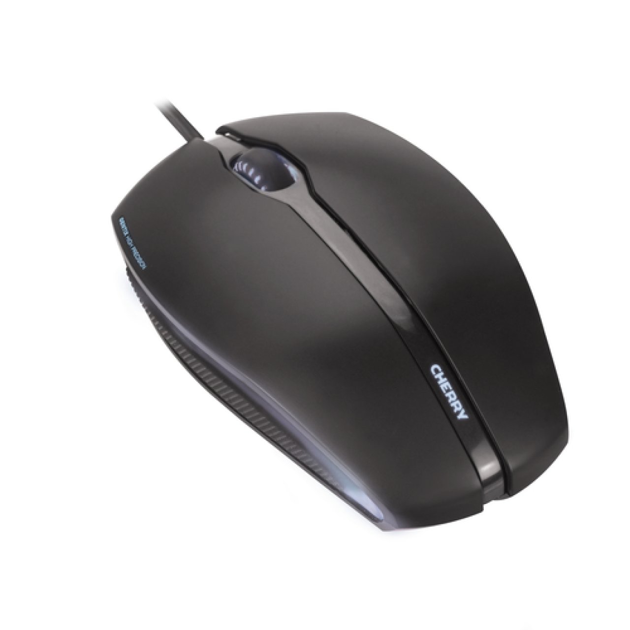 CHERRY Mouse GENTIX opt. Illuminated USB,1000dpi,black,3Tasten,beleuchtet