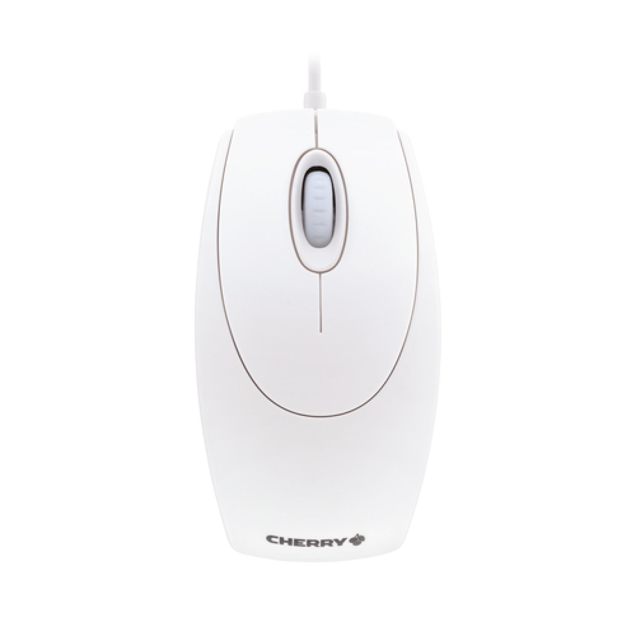 CHERRY Mouse Opt. WheelMouse white PS/2,USB,white/grey,1000dpi