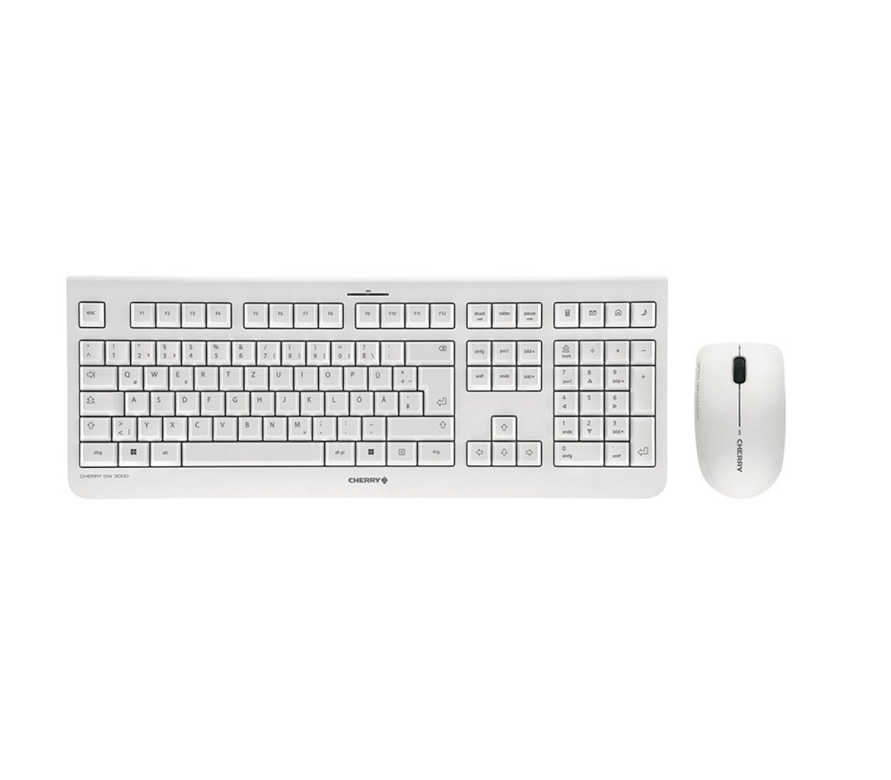 CHERRY DW3000 Wireless Desktop USB grey,QWERTZ,deutsch