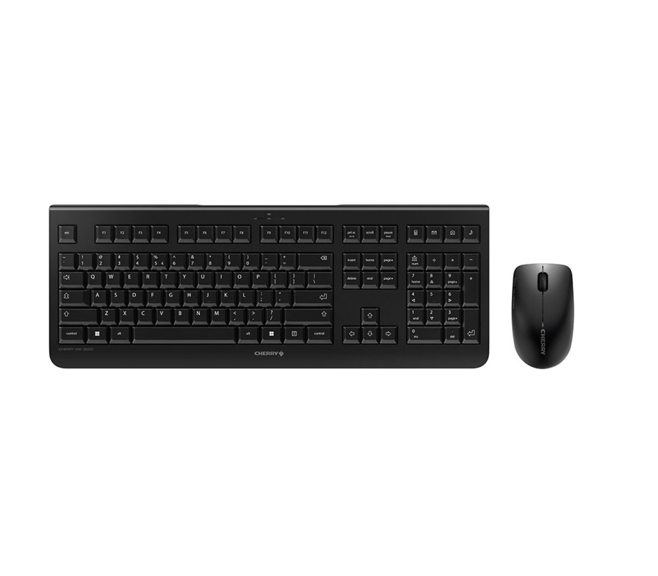 CHERRY DW3000 Wireless Desktop USB US,EURO-Symbol,black,QWERTY