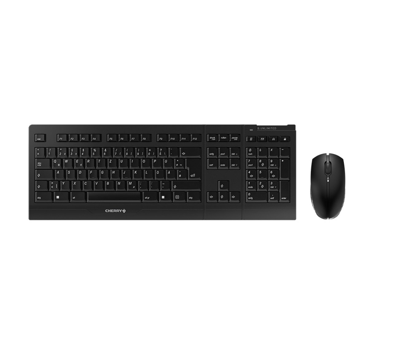 CHERRY B.UNLIMITED 3.0 AES Desktop schwarz,2,4GHz,128Bit
