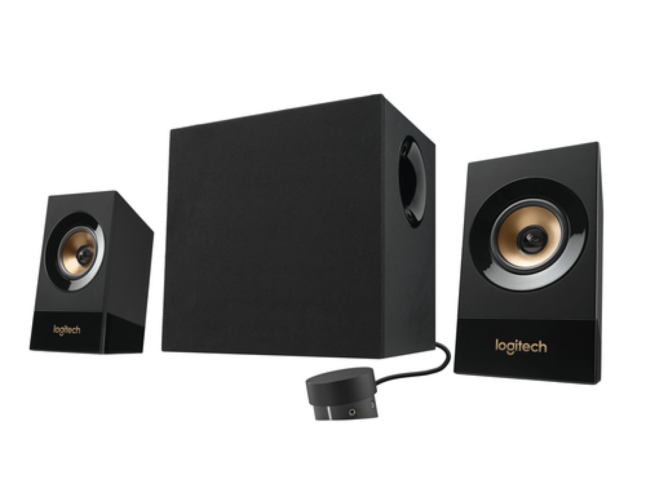 LOGITECH Z533 2.1-System black f.PC 60Watt,für PC,black