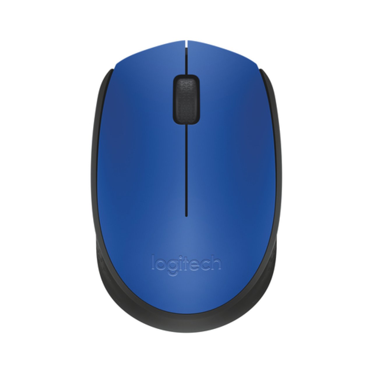LOGITECH M171 Maus schwarz/blau USB 2,4GHz,kabelloser Empfänger
